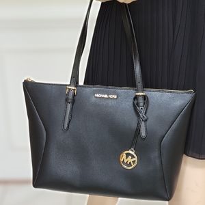Michael Kors Coraline LG Tote Bag Black
